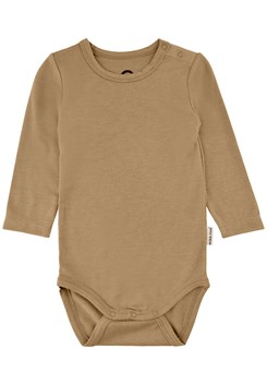 Mikk-Line wool/bamboo LS body - Kelp